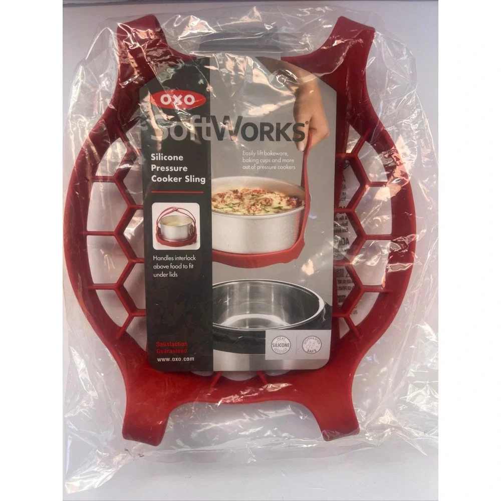 OXO Silicone Pressure Cooker Sling & Egg Rack Set Of 2 Instant Pot NEW